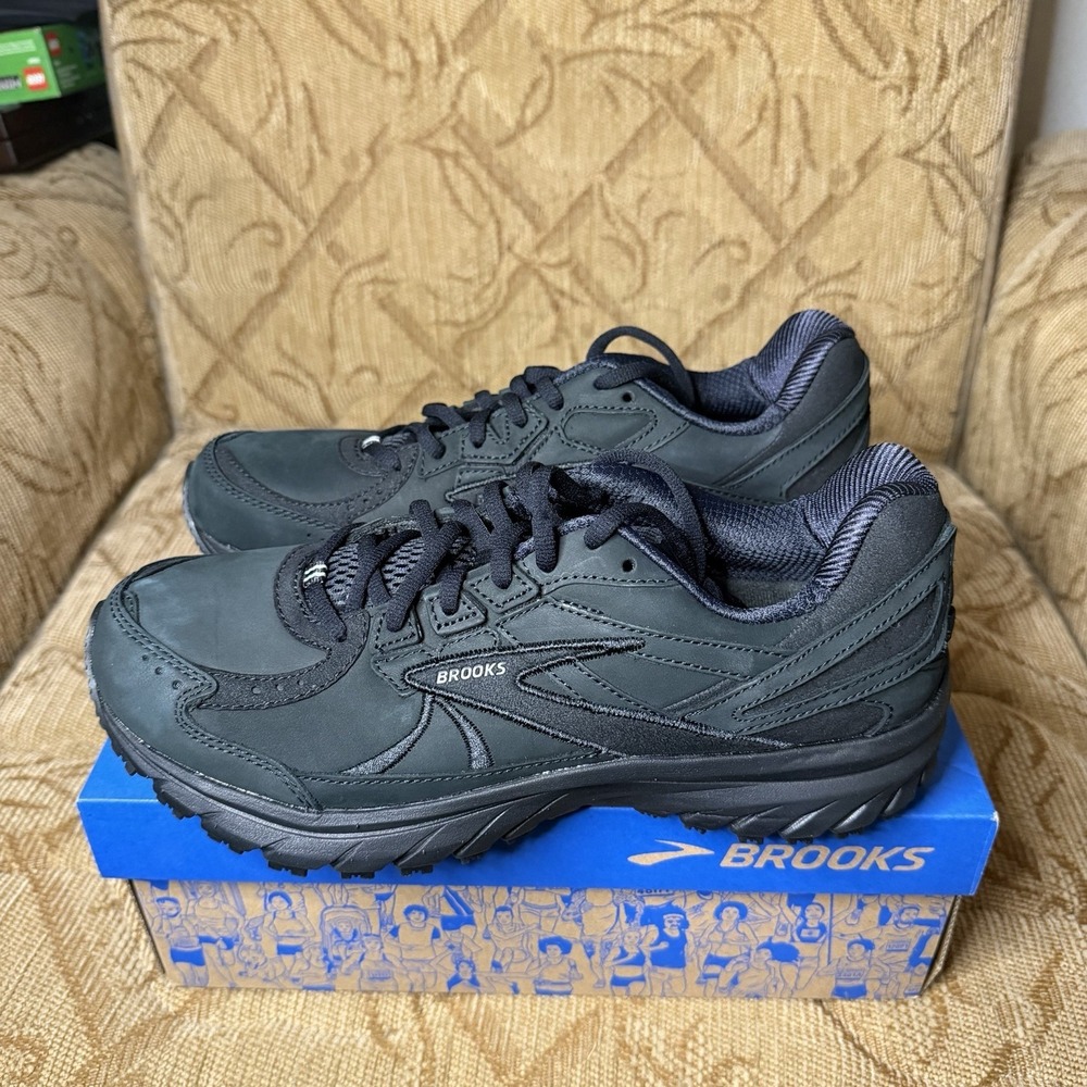 Brooks Zeal Walker‎ Black Walking Women's Running Shoes Size 9.5B NEW